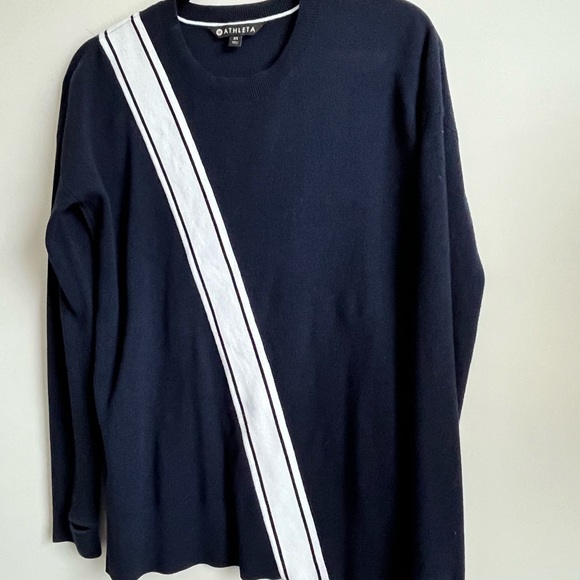 Athleta Streetwise Sweater, Navy size XS - Picture 5 of 8